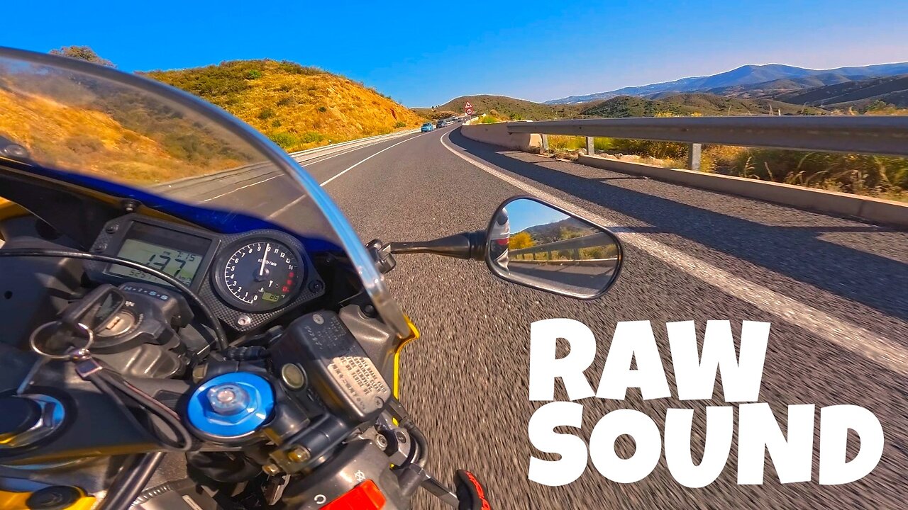 Honda CBR 600 F4i RAW Sound POV FAST Mountain Ride by Combastaboyy