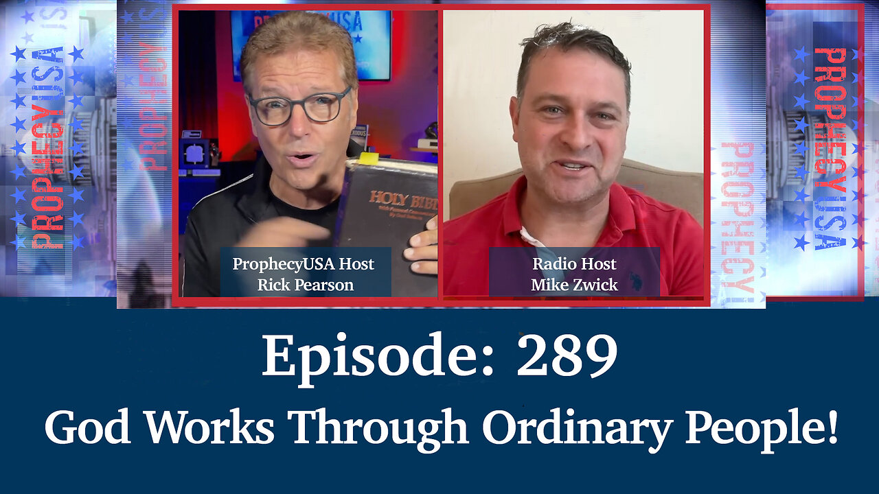 Live Podcast Ep. 289 - God Works Through Ordinary People!