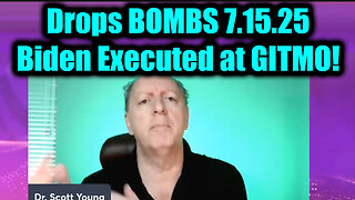 SCO. Biden Executed at GITMO. 7-15-25-AT-8PM-CST-10-EST #TRUTH