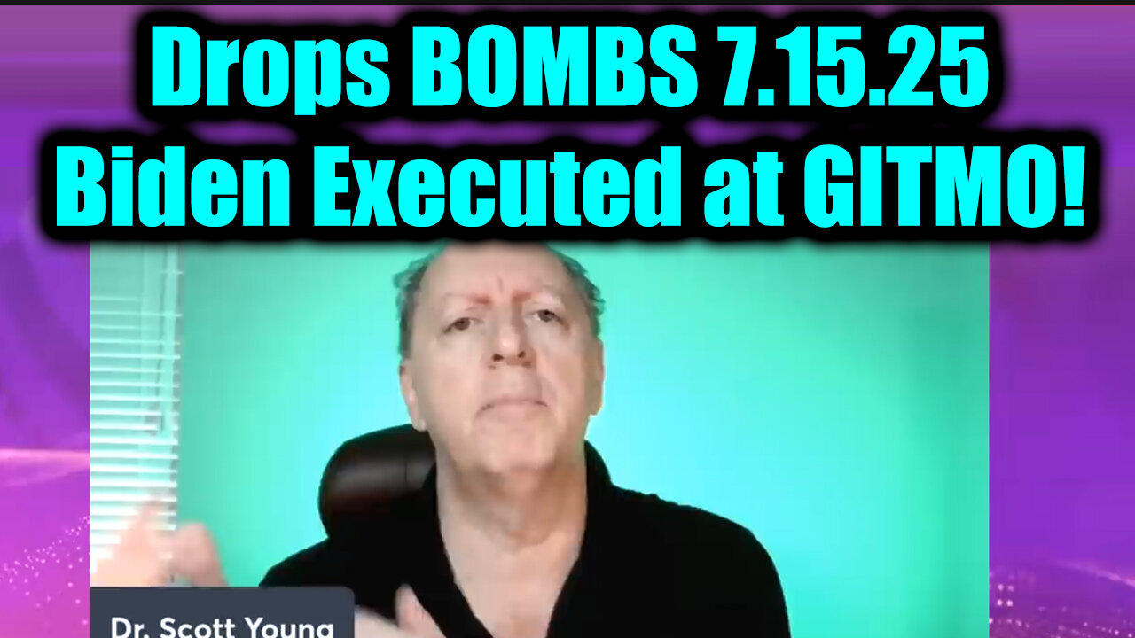 SCO. Biden Executed at GITMO. 7-15-25-AT-8PM-CST-10-EST #TRUTH