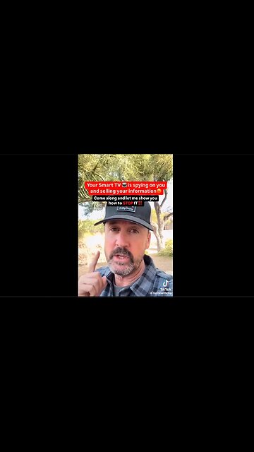 📺 Your smart TV is not only spying on you but selling your information…….a few tips