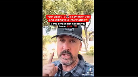 📺 Your smart TV is not only spying on you but selling your information…….a few tips