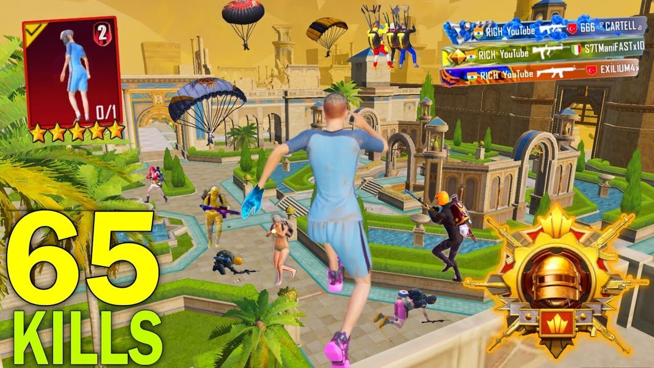 65 solo Kills!🥵 NEW UPDATE BEST SNIPER GAME PLAY in NEW SEASON🔥 Pubg mobile