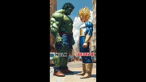 Hulk versus goku