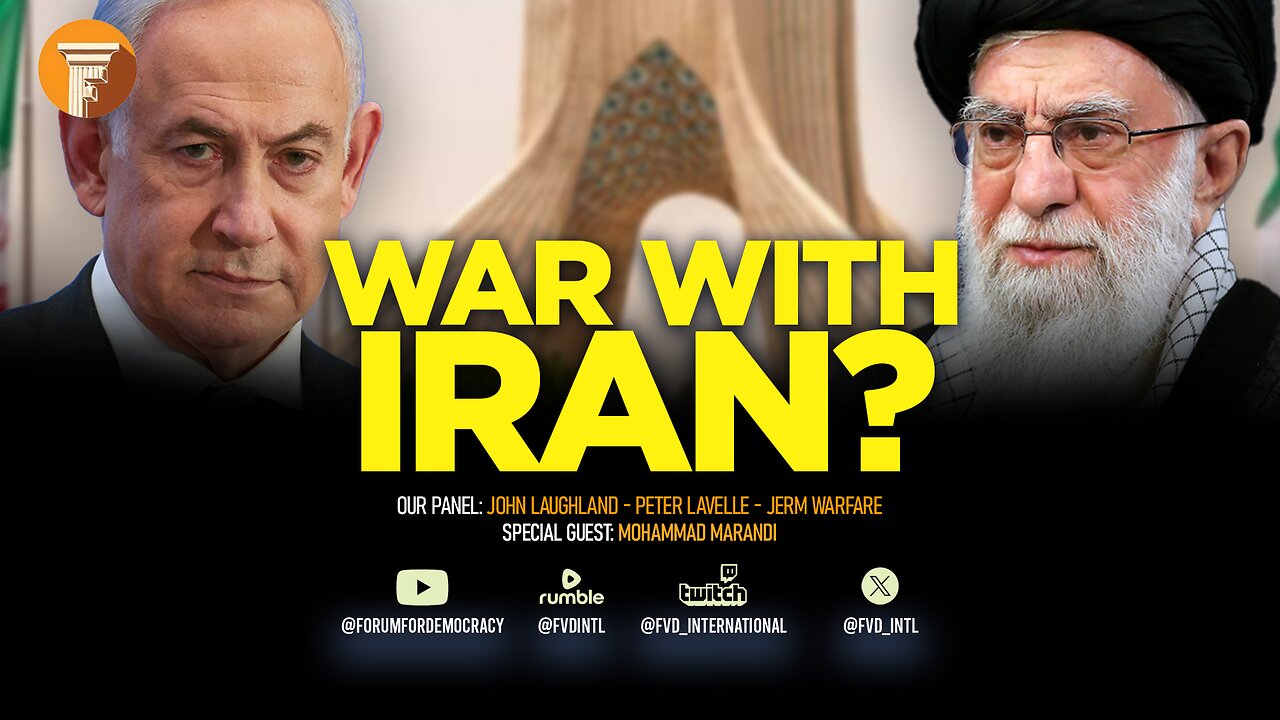 🏛️ The Forum and Friends: War with Iran? with Mohammad Marandi