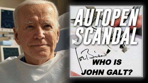 ALEX JONES W/ MASSIVE SCANDAL: While Biden Was N Near Vegetative State Over Past 4 YRS John Galt