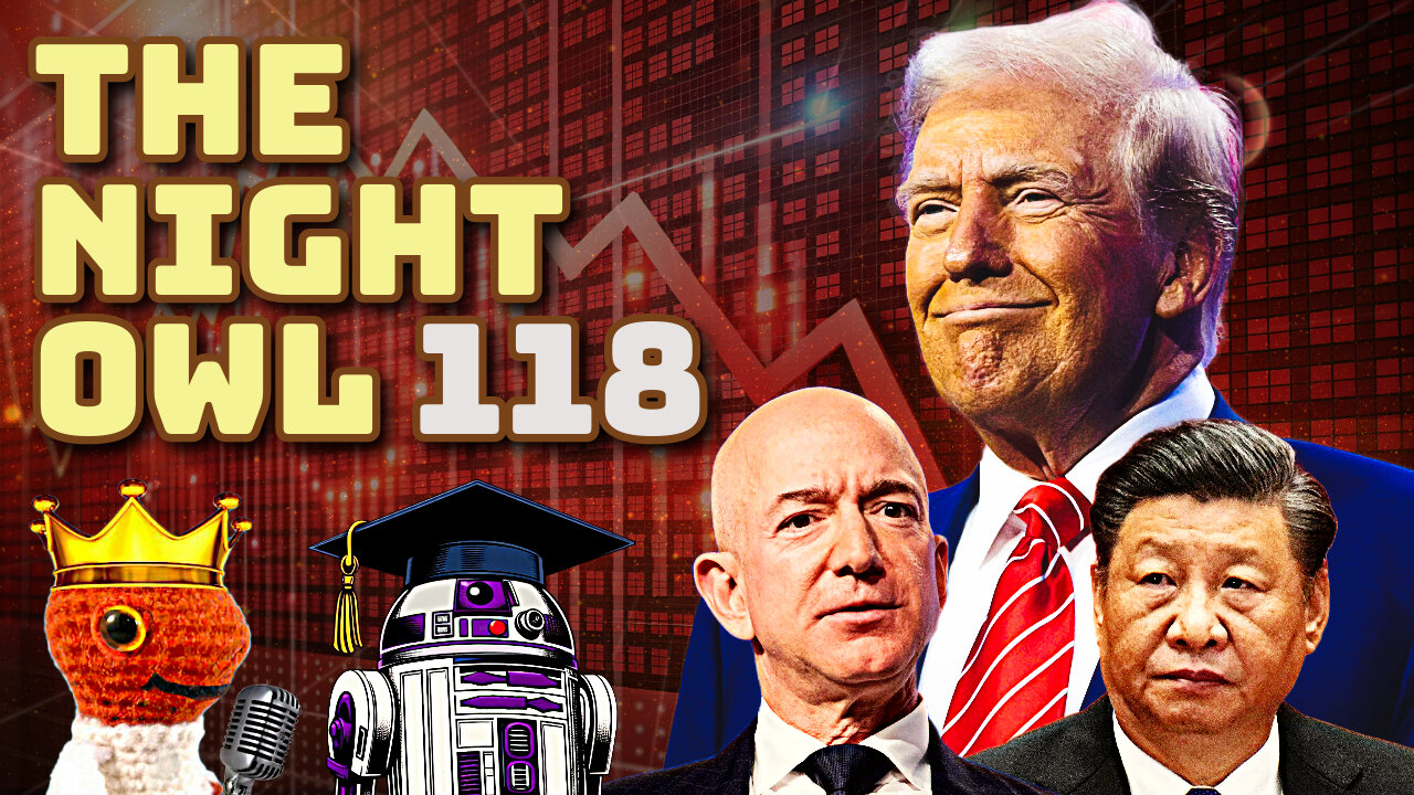 Trump Tariff Mania CONTINUES! China vs Hollywood! Bezos Under FIRE! Sweet Baby Inc FAILS Again!