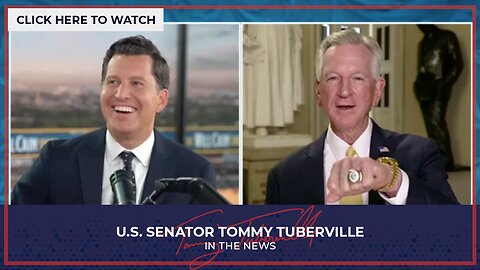 Senator Tuberville Joins the Will Cain Show to Discuss U.S. Space Command Move to Redstone Arsenal