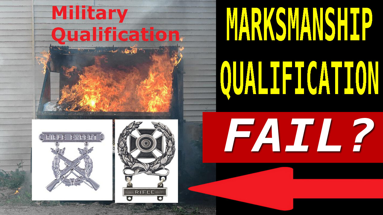 Why Military Shooting Badges Are Broken: Military Shooting Badges Don’t Mean What You Think!