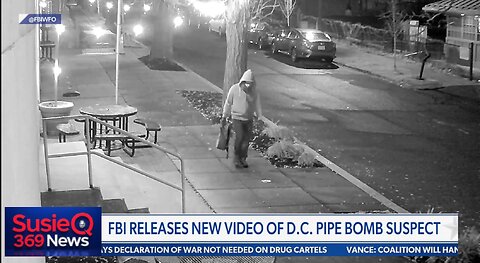 FBI RELEASE NEW VIDEO OF D.C. PIPE BOMB SUSPECT