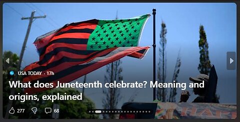 juneteenth is not a word.. and if and when you drum, please drum in unison.. thank you.