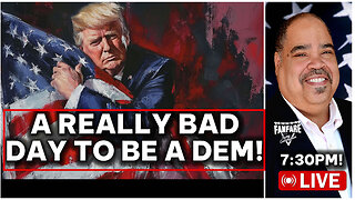 PRESIDENT TRUMP MADE TODAY A VERY BAD DAY TO BE A DEMOCRAT!
