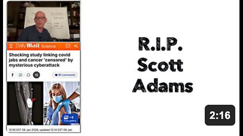 R.I.P. Scott Adams