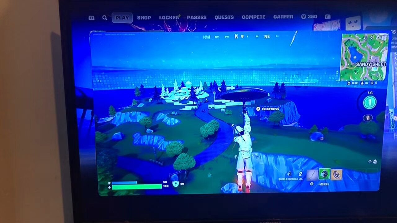 Fortnite Blitz Royale win and loss