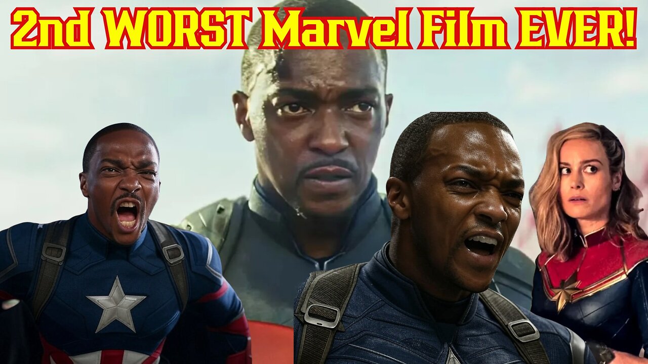 Captain America 4 Is DONE! Finishes Second WORST Of ALL Marvel Movies! Brave New World, The Marvels