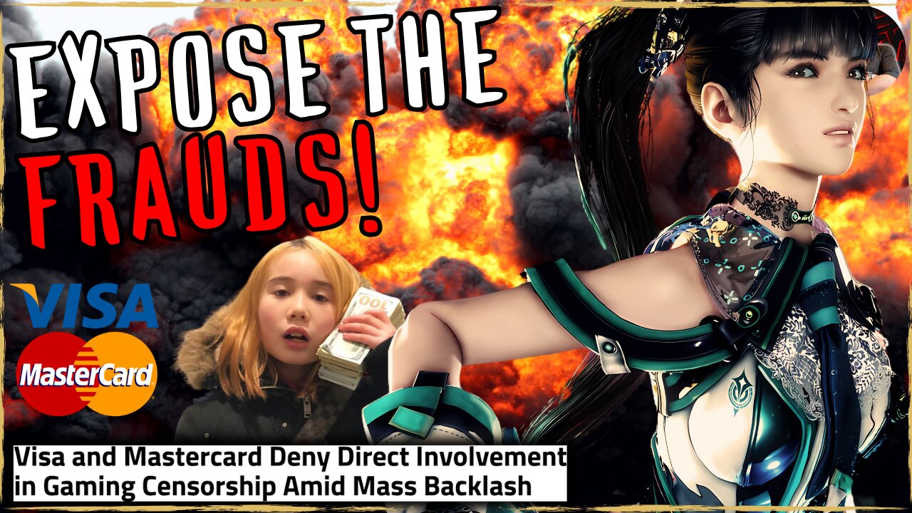 Visa and Mastercard EXPOSED For Censoring Gamers and the Internet!