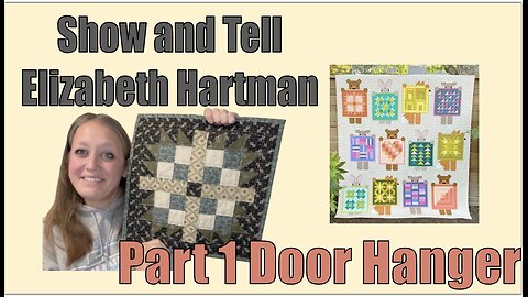 Show and Tell Elizabeth Hartman #quilt #love #quiltblocks #smile #fun #showandtell
