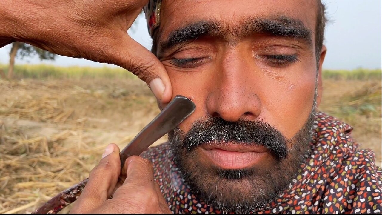 Asmr old razor shave 🪒.