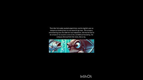 English stories and octopus in trouble.