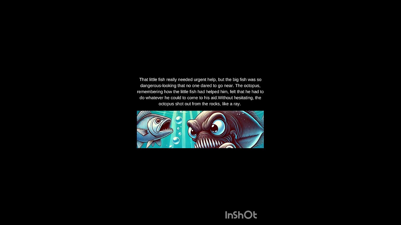 English stories and octopus in trouble.