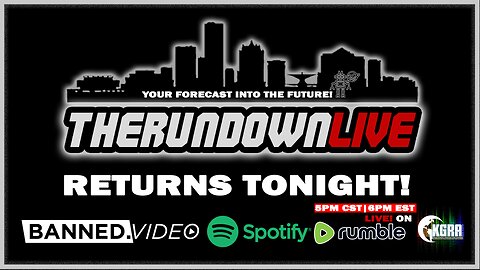 The Rundown Live #1011 - Digital Tyranny, Underground Cities, TariffsVSTaxes, Return of Antifa