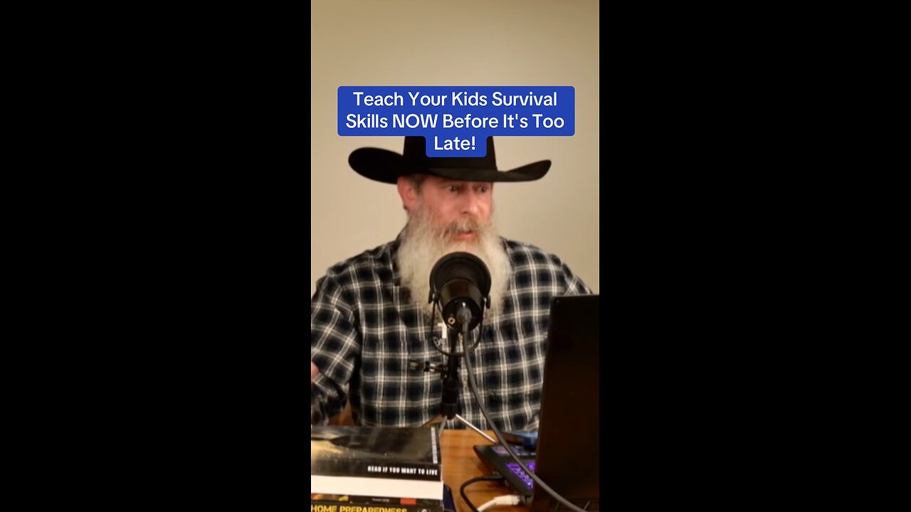 Teach your kids survival now