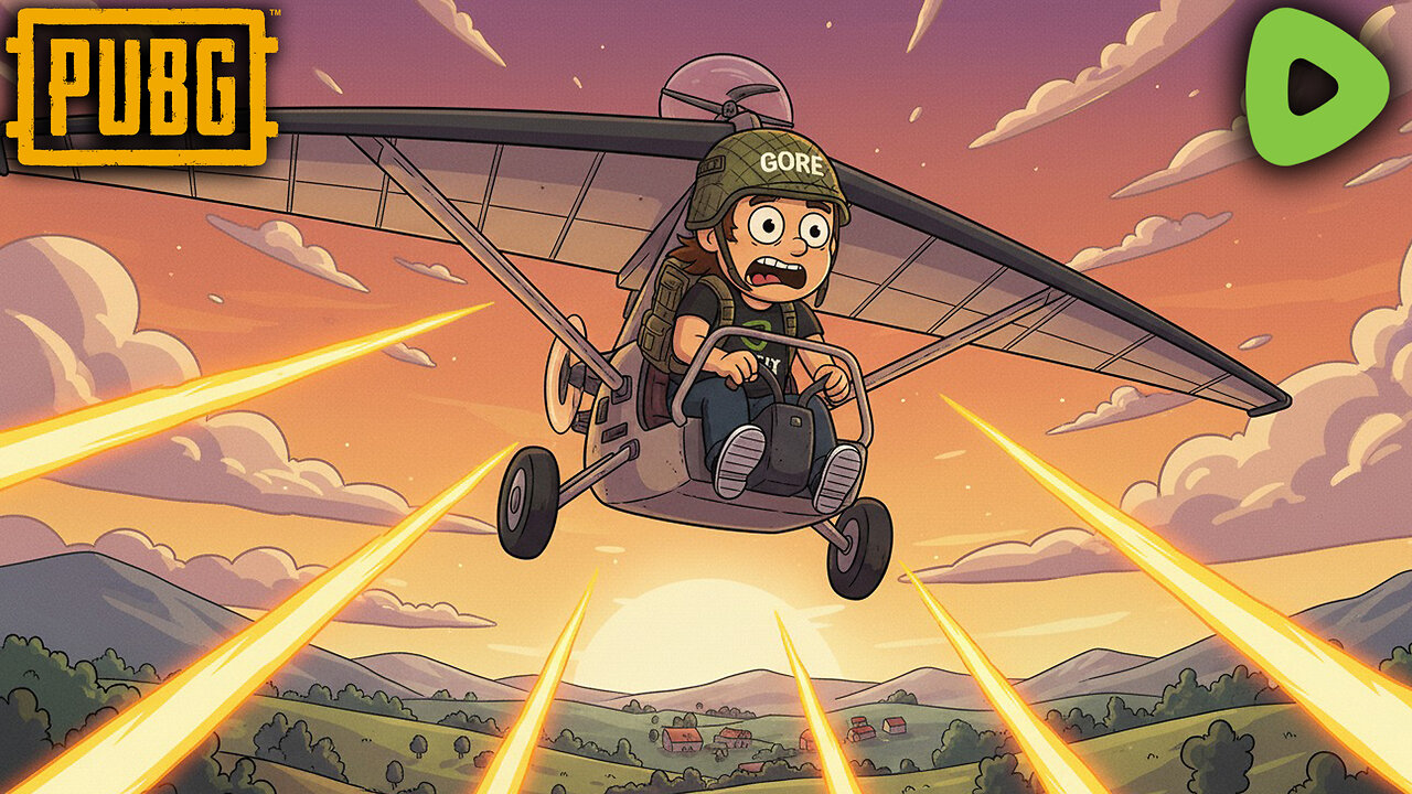 ⚡🍗💥 PUBG: Budget Parachute Edition 🪂🔧💀