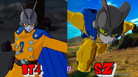 Gamma 2 - Dragon Ball Sparking Zero VS Budokai Tenkaichi 4