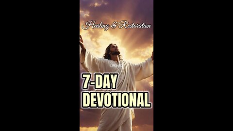 📖 HEALING & RESTORATION 7-DAY DEVOTIONAL PDF + FULL VERSION MP3 #jesusislove #dailybiblemotivation
