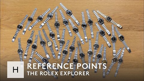 The Rolex Explorer (The Adventurer's Watch) ⌚