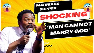 "Man cannot marry God" | What you didn't know about the marriage supper (dRealms Realities Ep. 4)