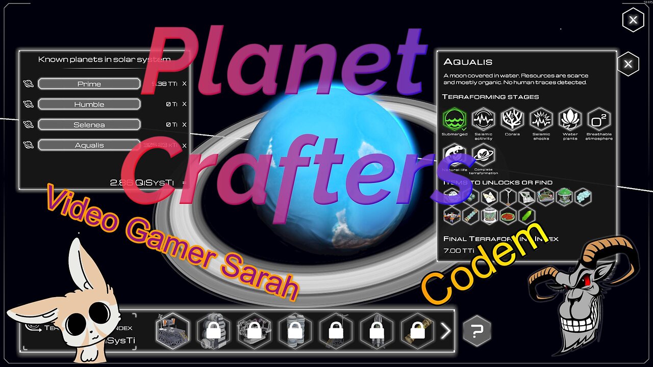 🔴 Live - Planet Crafters - Ep 4 - Lift Off, time for a moon landing...