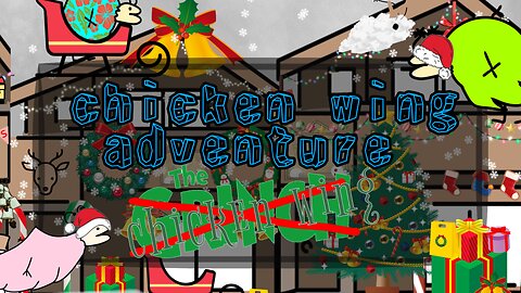 chicken wing but Grinch #chickenwing