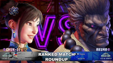 Kuya Kalbo SF6 Ranked Roundup. Chun Li Master Rank [Hori Fight Stick]