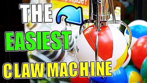 THIS IS THE EASIEST CLAW MACHINE IN THE WORLD!