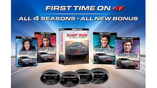 Knight Rider: The Complete Series [4K UHD] David Hasselhoff