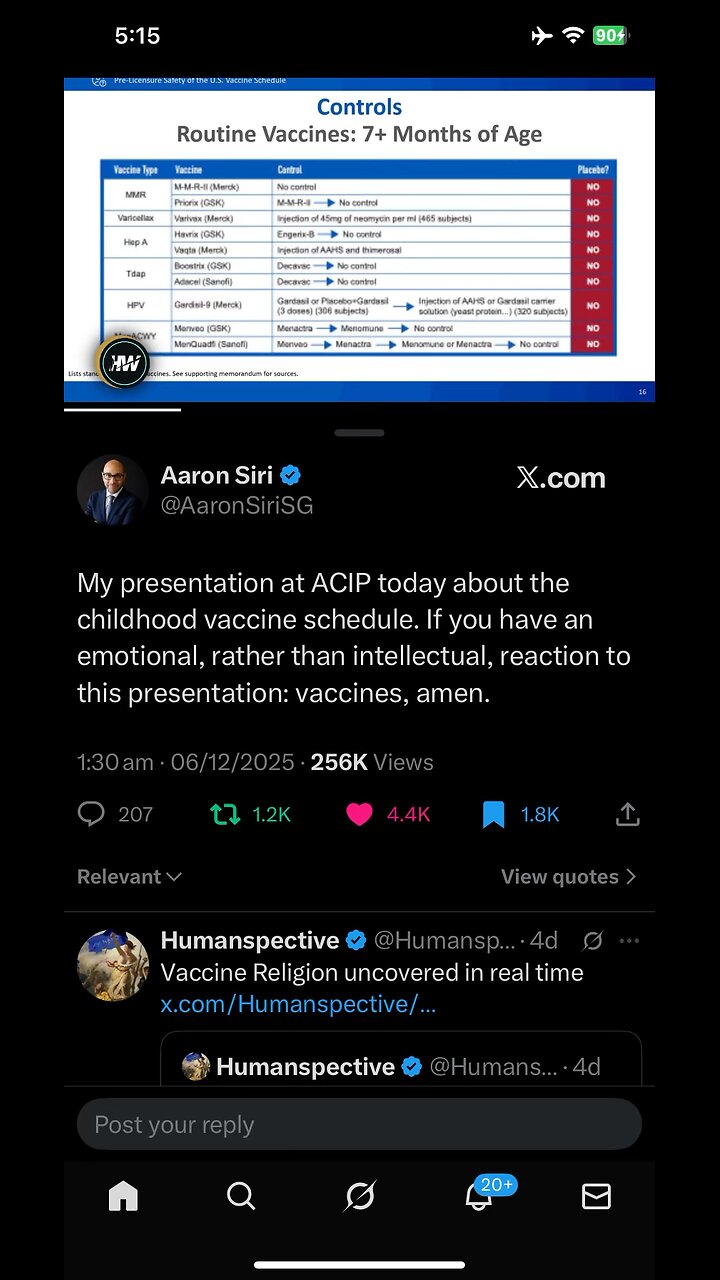 Aaron Siri : children’s vaccines