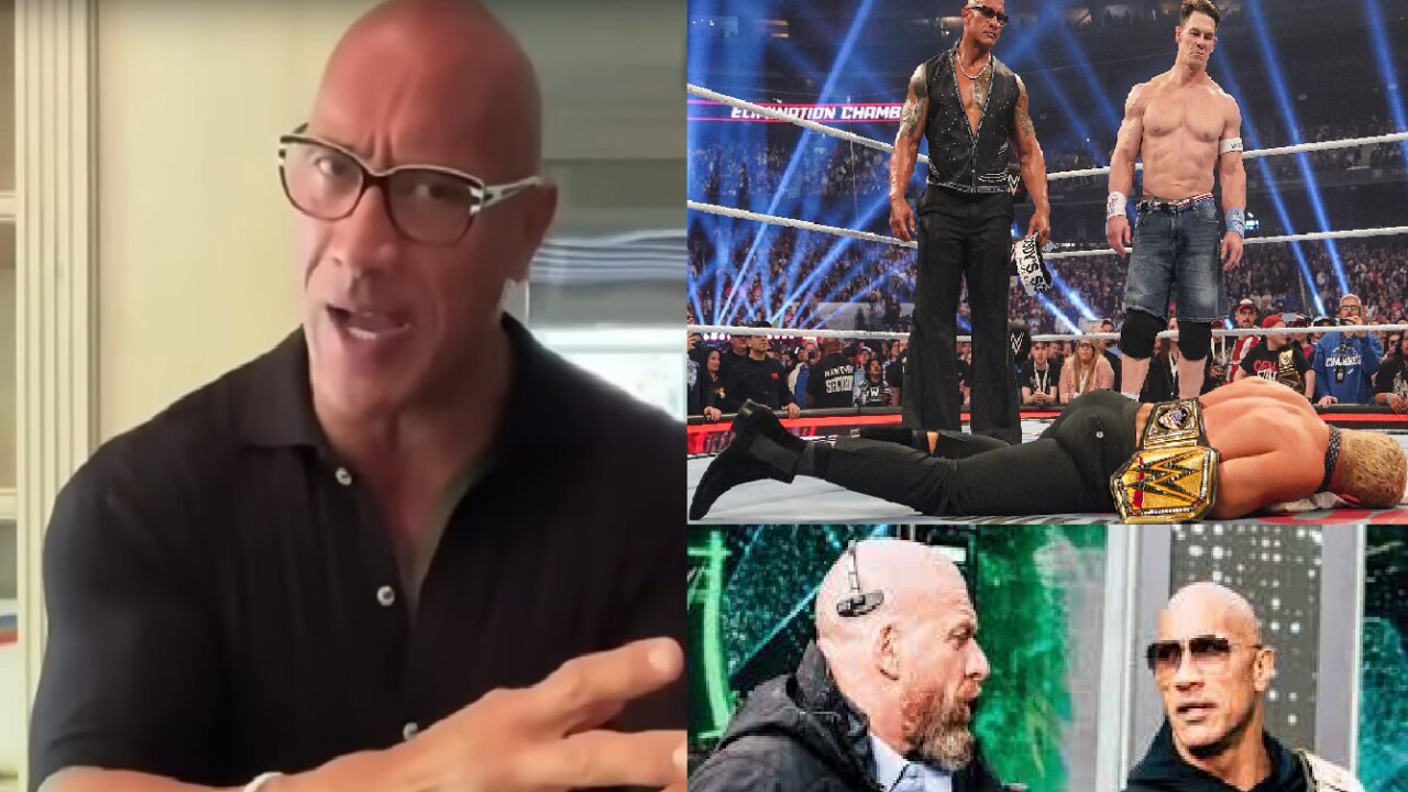 THE ROCK Dwayne Johnson Gives Bad Excuse for Abandoning WWE Storyline at WM 41, Beef with Triple H?