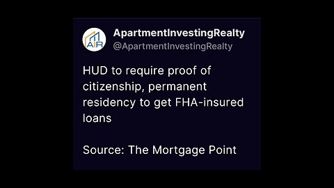 HUD's New Requirements 🚨