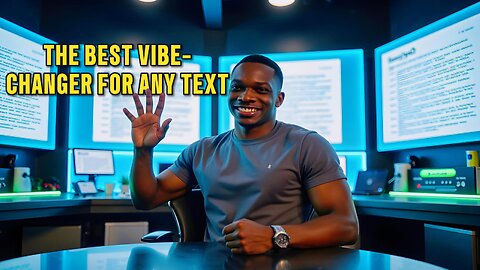 This remarkably helpful AI changes the vibe of any text 📈