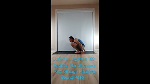 Baddha Marichyasana / Pose of Sage Mariachi / Bound Pistol