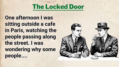 The Locked Door ⭐ Learn English Through Story | English Practice for Intermediate Level