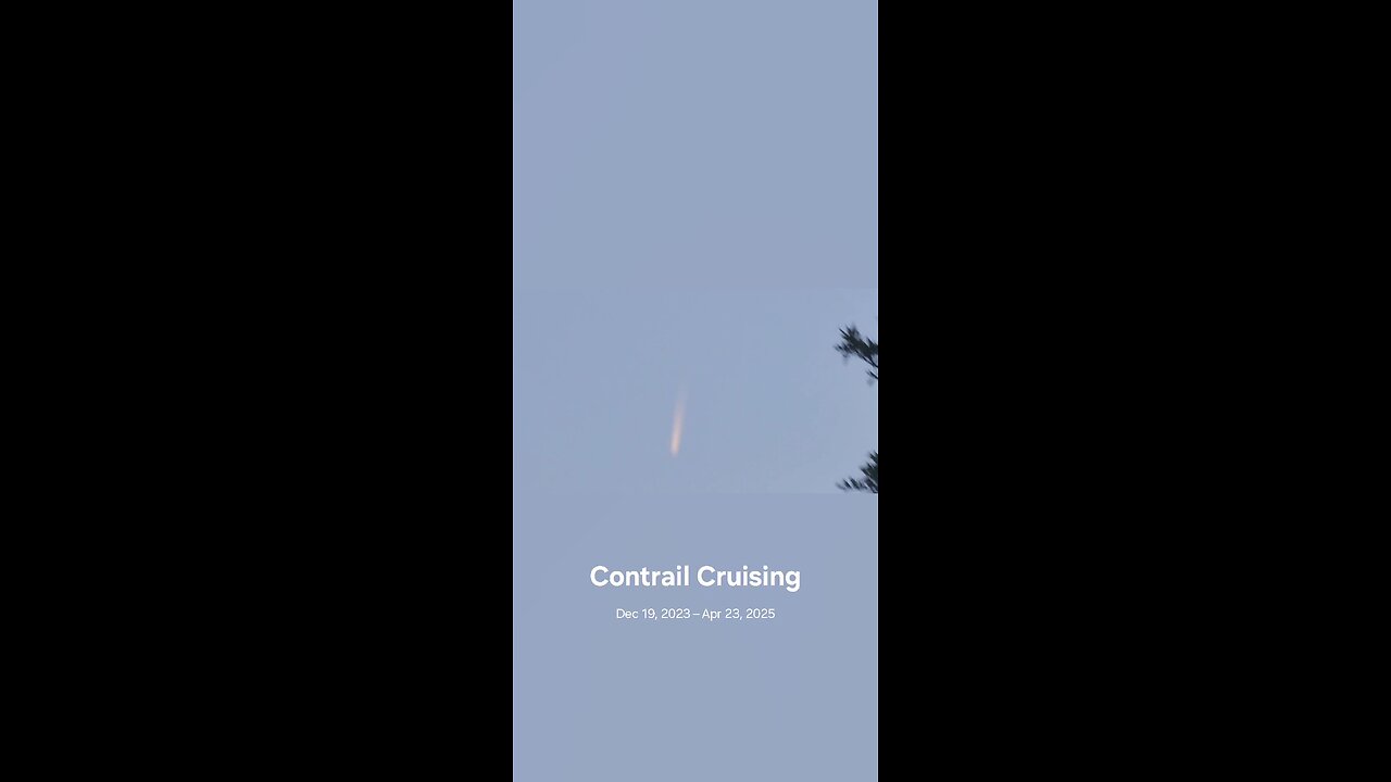 Contrail Cruising