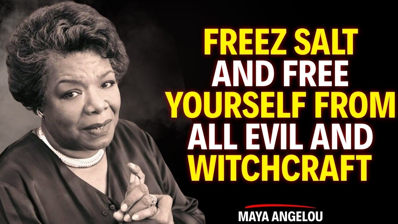 Freeze Salt This Way to Break Witchcraft and Evil Attacks | Maya Angelou