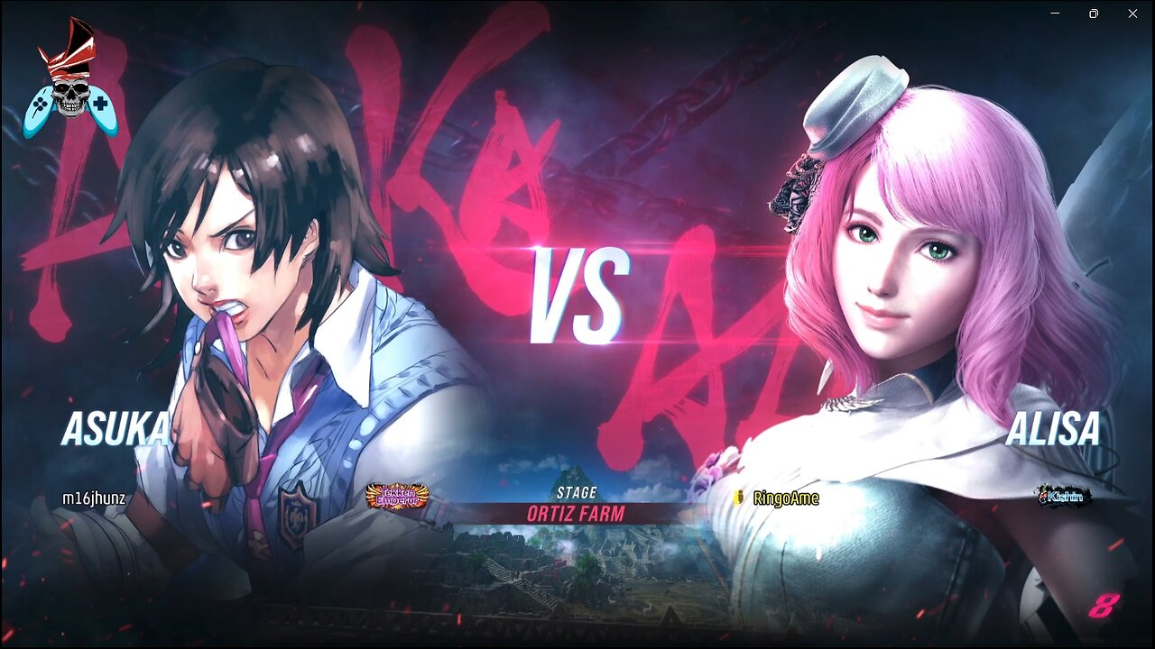TEKKEN 8 Skulled Asuka Kazama Perfect with Ground Copter