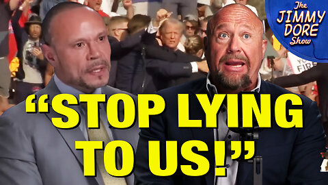 Alex Jones TURNS On Dan Bongino For Covering Up Trump Assassination!