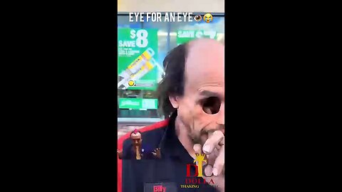 If eye for an eye was person 😭😲😂