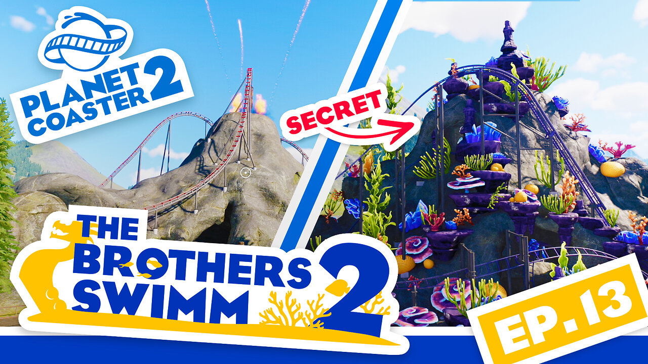 Building a Viking Coaster & Reef Rush Coaster Secret! | Planet Coaster 2 | Ep. 13