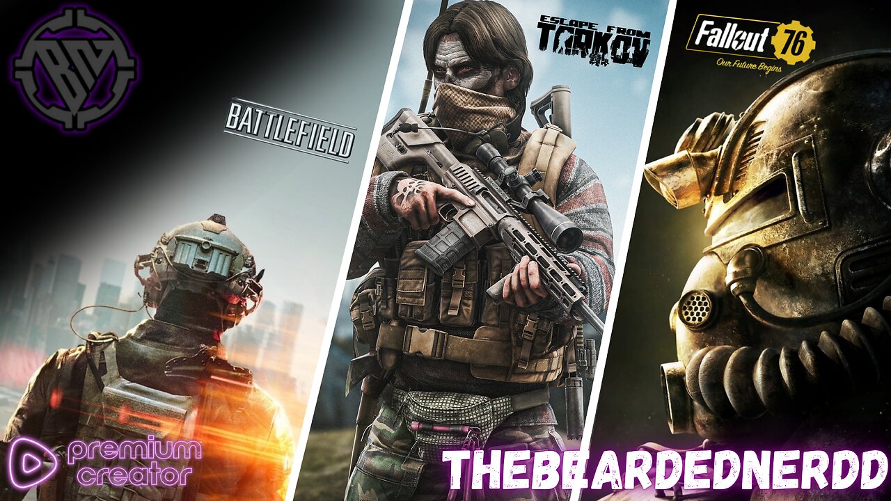 🔴LIVE-Battlefield/Tarkov/Fallout trio w/Bender [!socials]