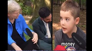 Zohran Mamdani and Elizabeth Warren kid interview wants free stuff